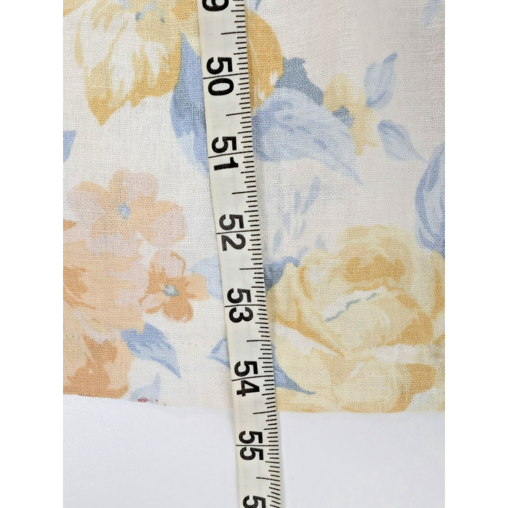 Abercrombie & Fitch Ruffle Floral Maxi Dress Sz L FairyCore Cottage Preppy Girly - Picture 11 of 12